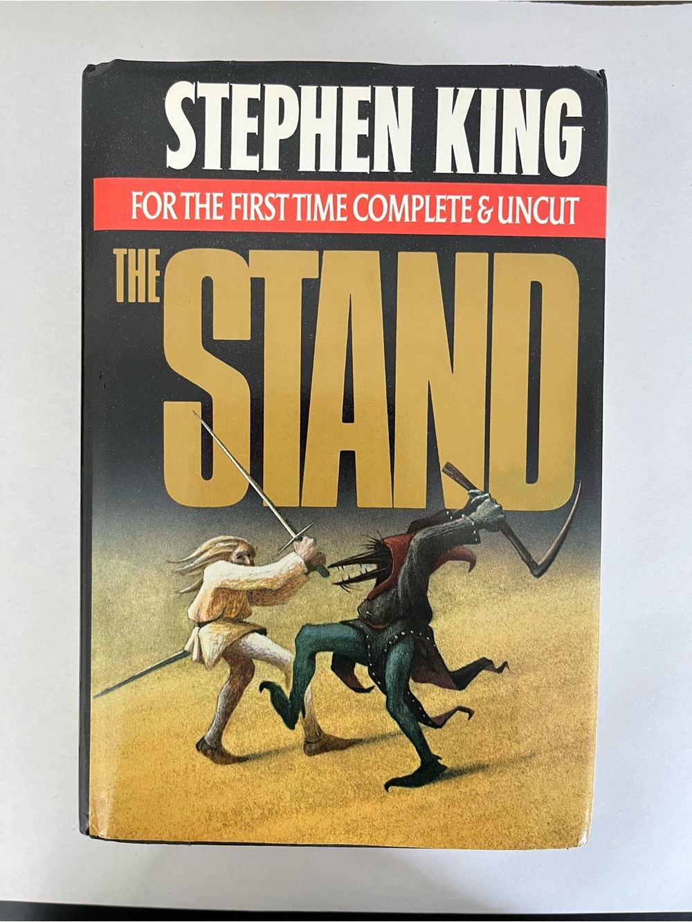 The Stand - Complete & Uncut Hardcover Book by Stephen King 1990